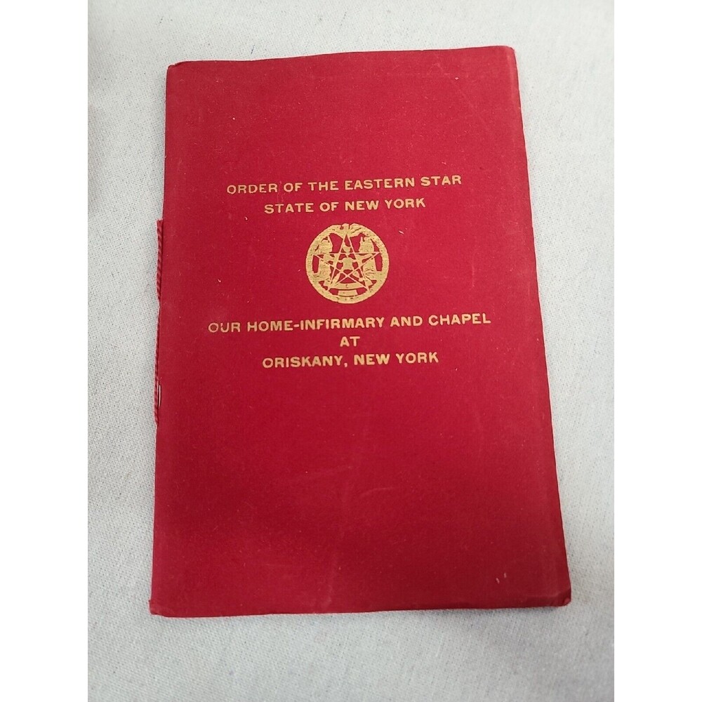 Vintage 1942 Order Of The Eastern Star Masonry Home Infirmary & Chapel NY